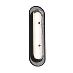 Eurofase 49443-011 Matte Black Tramore, Wall Sconce, 22'', Matte Black, Silver Glass Image 1