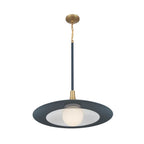 Eurofase 46785-022 Matte Blue Welsh, Pendant, 30'', Matte Blue, White Glass Image 5