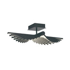 Eurofase 46897-015 Matte Black Seraph, Flush Mount , 25'', Matte Black Image 3