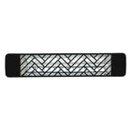 Eurofase EF15120B1 Black Eurofase Ef15120b1 Single Element 39 Inch 1500 Watt Electric Patio Heater Image 2