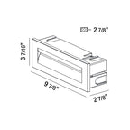 Eurofase 31576-017 Marine Grey Odia,od,led Inwall,8.5w,marine Image 2