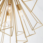 Eurofase 43863-027 Matte Gold Dendelio, Chandelier , 13-light, 30'', Matte Gold Image 5
