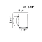 Eurofase 28295-051 Marine Grey Glen,outdr,led Wallmnt,bk Image 3