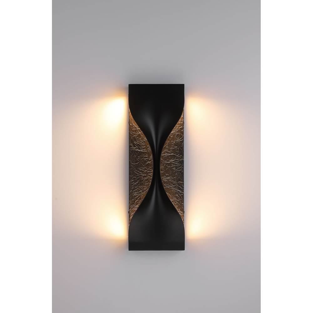 Eurofase 48972-017 Sysal Gold Black Mix Shayla, Outdoor , 18'', Sysal Gold Black Mix Image 2