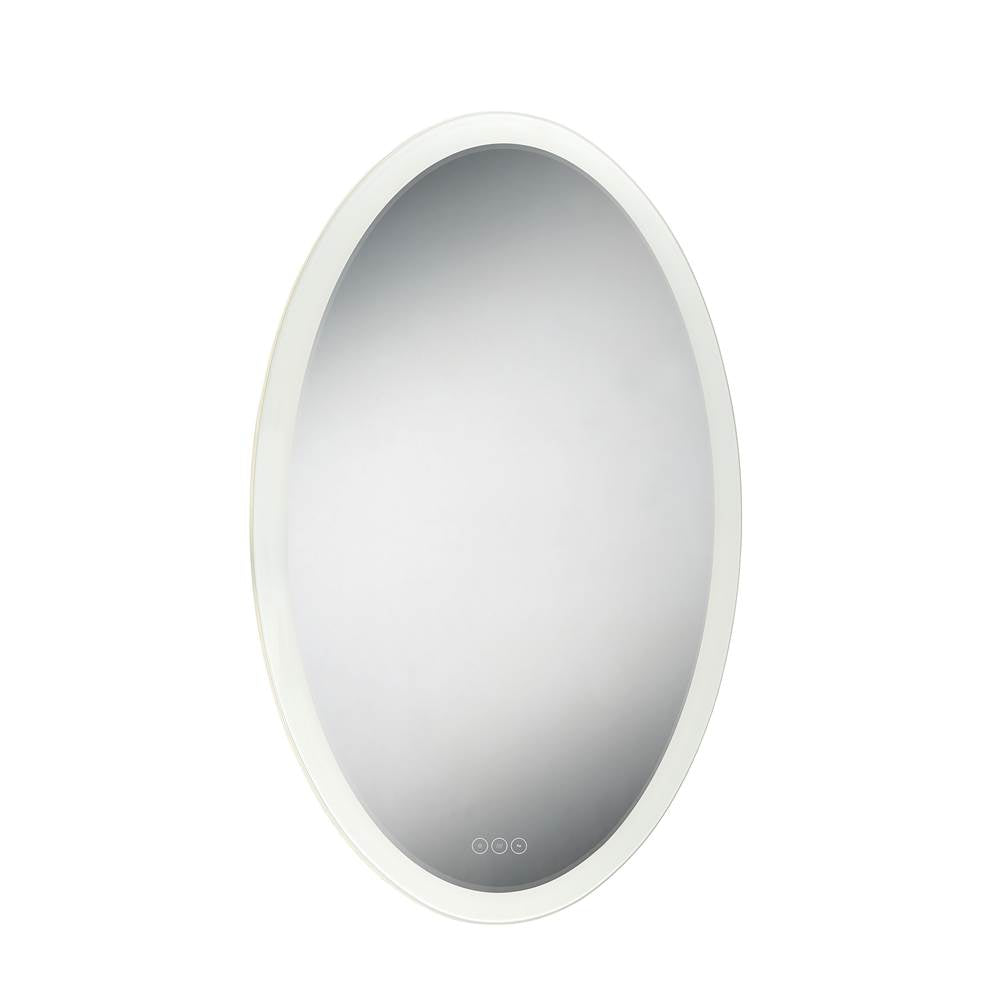 Eurofase Benji, Mirror , 24'' X 36'', Anodized Silver