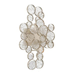 Eurofase 45452-017 Matte Silver Trento, Wall Sconce, 18'', Matte Silver, Clear Glass Image 8