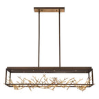 Eurofase 35642-015 Gold Black Mix Aerie, Chandelier , 8-light, 42'', Gold-black Mix Image 2
