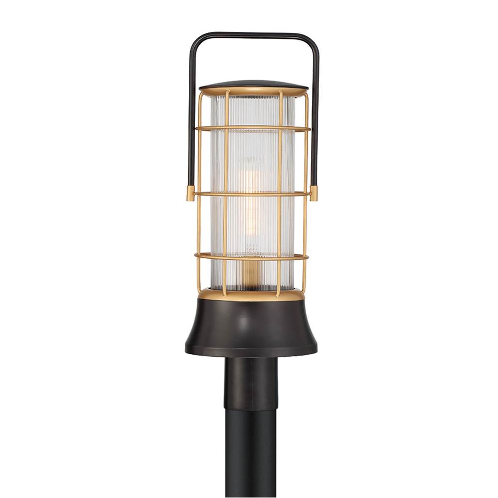 Eurofase 44265-014 Gold Black Mix Rivamar, Outdoor, 23'', Gold-black Mix, Clear Glass Image 1