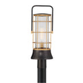 Eurofase 44265-014 Gold Black Mix Rivamar, Outdoor, 23'', Gold-black Mix, Clear Glass Image 1