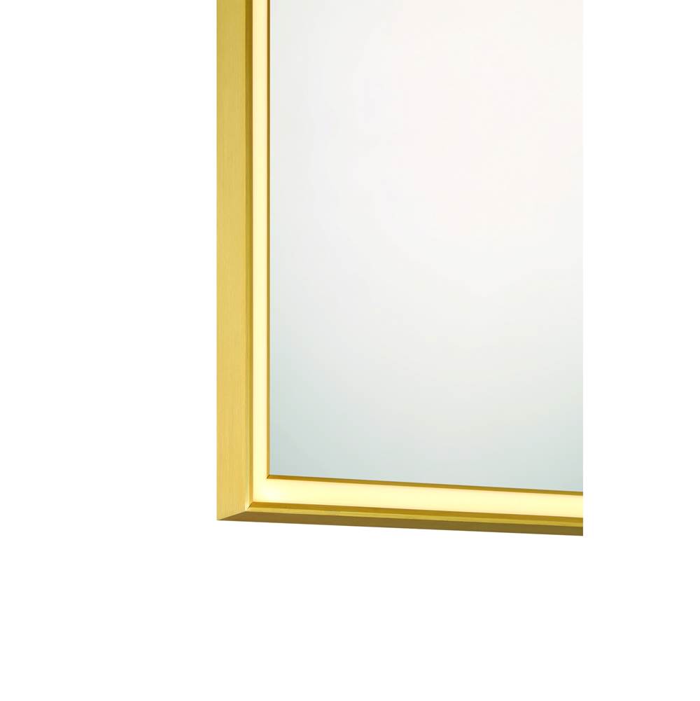 Eurofase 47566-019 Anodized Gold Nixon, Mirror , 32'' X 32'', Anodized Gold Image 3