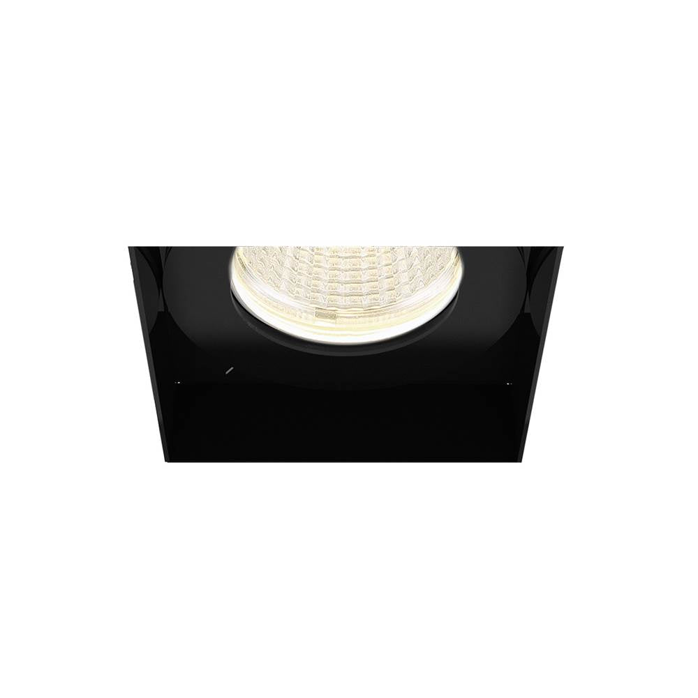 Eurofase Amigo 15w 1 Light Square Trimless Downlight 3000k Black