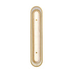 Eurofase Tramore, Wall Sconce, 30'', Gold, Silver Glass