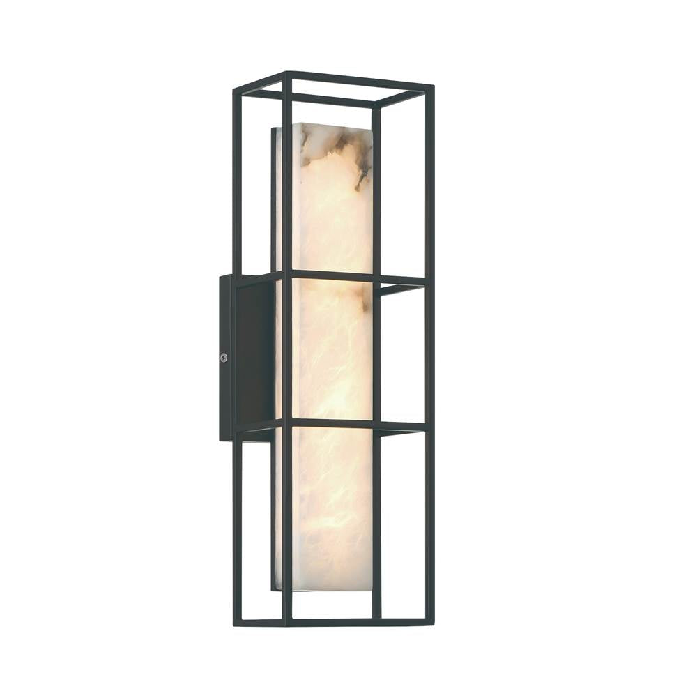 Eurofase 46837-011 Matte Black Blakley, Outdoor , 16'', Matte Black, Alabaster Image 1