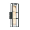 Eurofase 46837-011 Matte Black Blakley, Outdoor , 16'', Matte Black, Alabaster Image 1