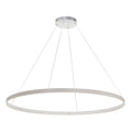 Eurofase Verdura, Chandelier, 60'', Matte Grey, White Acrylic