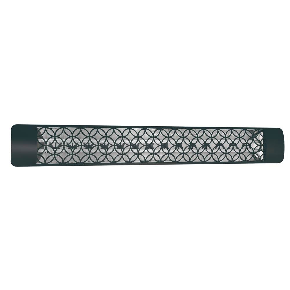 Eurofase EF60240B2 Black Eurofase Ef60240b2 Dual Element 61 Inch 6000 Watt Electric Patio Heater Image 5
