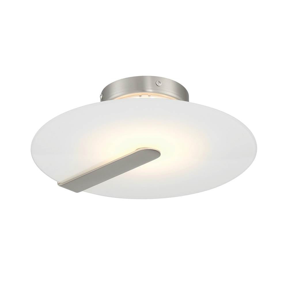 Eurofase 46843-029 Satin Nickel Nuvola, Flush Mount , 12'', Satin Nickel Image 1
