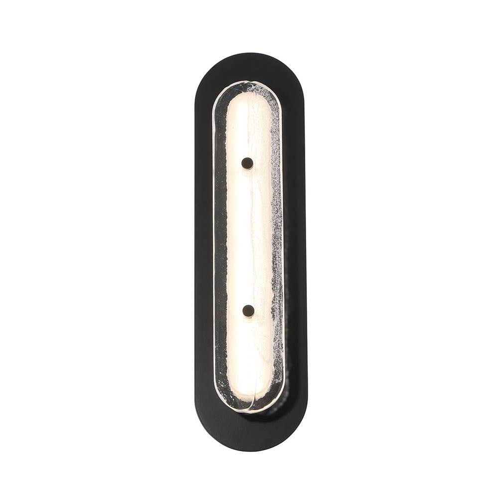 Eurofase 49173-017 Powder Coat Black Tramore, Outdoor, 22'', Powder Coat Black, Silver Glass Image 2