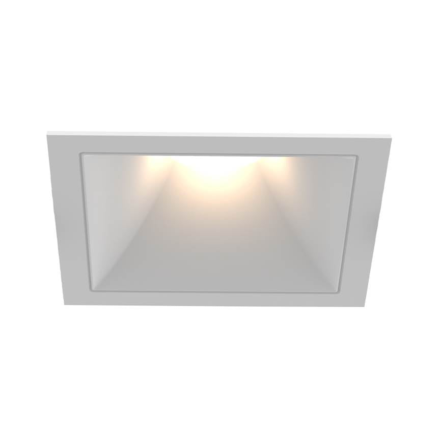 Eurofase Oscar Medium 15w Square White Trim White Baffle Wide 3500k Solite Lens
