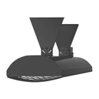 Eurofase Ef40 Series Eurofase Ef40240b2 Dual Element 39 Inch 4000 Watt Electric Patio Heater