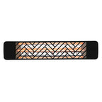 Eurofase EF20480B1 Black Eurofase Ef20480b1 Single Element 39 Inch 2000 Watt Electric Patio Heater Image 3