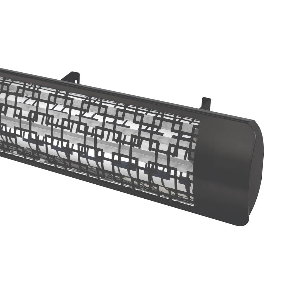 Eurofase EF50240B5 Black Eurofase Ef50240b5 Dual Element 39 Inch 5000 Watt Electric Patio Heater Image 2