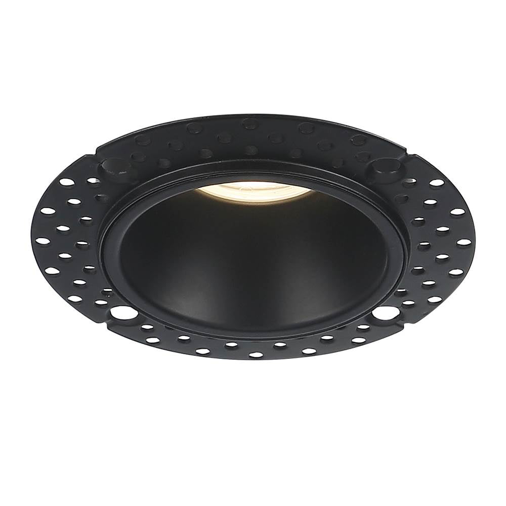 Eurofase 45359-026 Black Midway 2'' 15w 1 Light Round Trimless 5cct Black Image 1