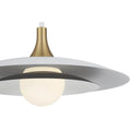 Eurofase 46785-015 Matte White Welsh, Pendant, 30'', Matte White, White Glass Image 1