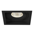 Eurofase Amigo 26w 1 Light Square Trim Downlight 3000k Black