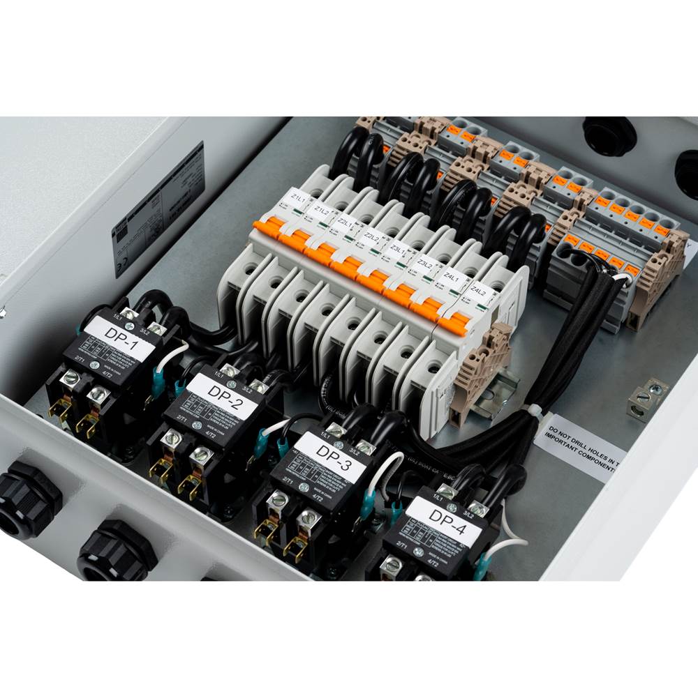 Eurofase EFCB24M4 Light Grey Eurofase Efcb24m4 4 Zone 120v To 240v Contactor Box Image 3