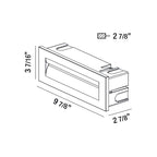 Eurofase 31576-017 Marine Grey Odia,od,led Inwall,8.5w,marine Image 1