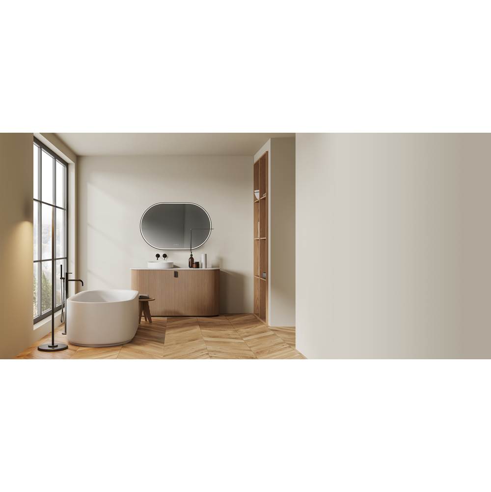 Eurofase 48520-027 Matte Black Linden, Mirror , 24'' X 36'', Matte Black Image 9