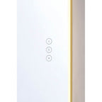 Eurofase 48520-010 Gold Linden, Mirror , 24'' X 36'', Gold Image 6