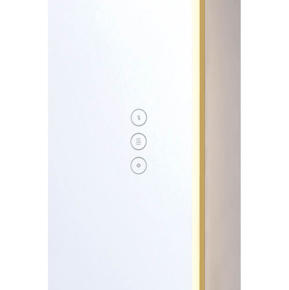 Eurofase 48520-010 Gold Linden, Mirror , 24'' X 36'', Gold Image 6