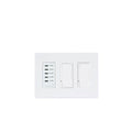 Eurofase EFSWTD2 White Eurofase Efswtd2 Two Dimmers And One Timer With White Screwless Plate And Box Image 1