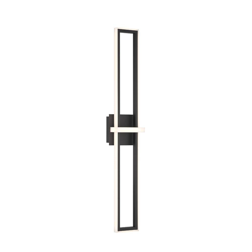 Eurofase 45724-015 Matte Black Bordo, Outdoor, 36'', Matte Black, White Acrylic Image 3
