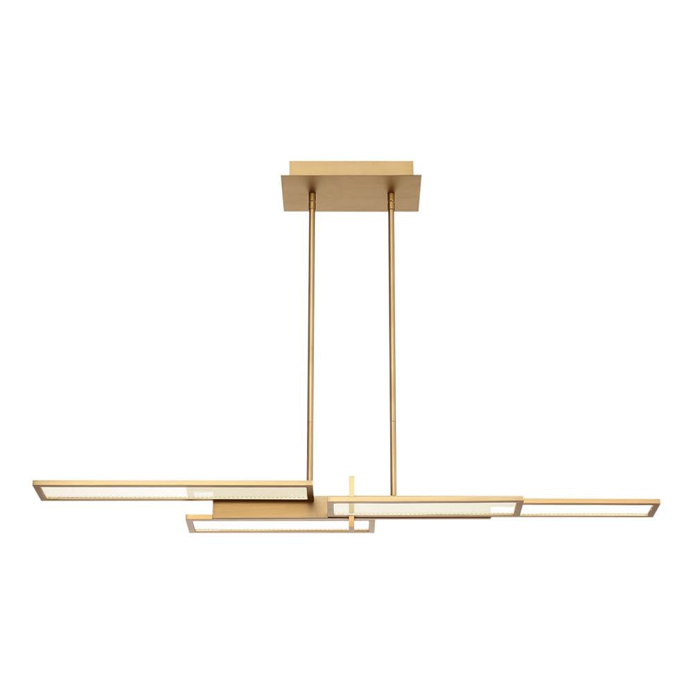 Eurofase Bayswater, Chandelier , 46'', Matte Gold