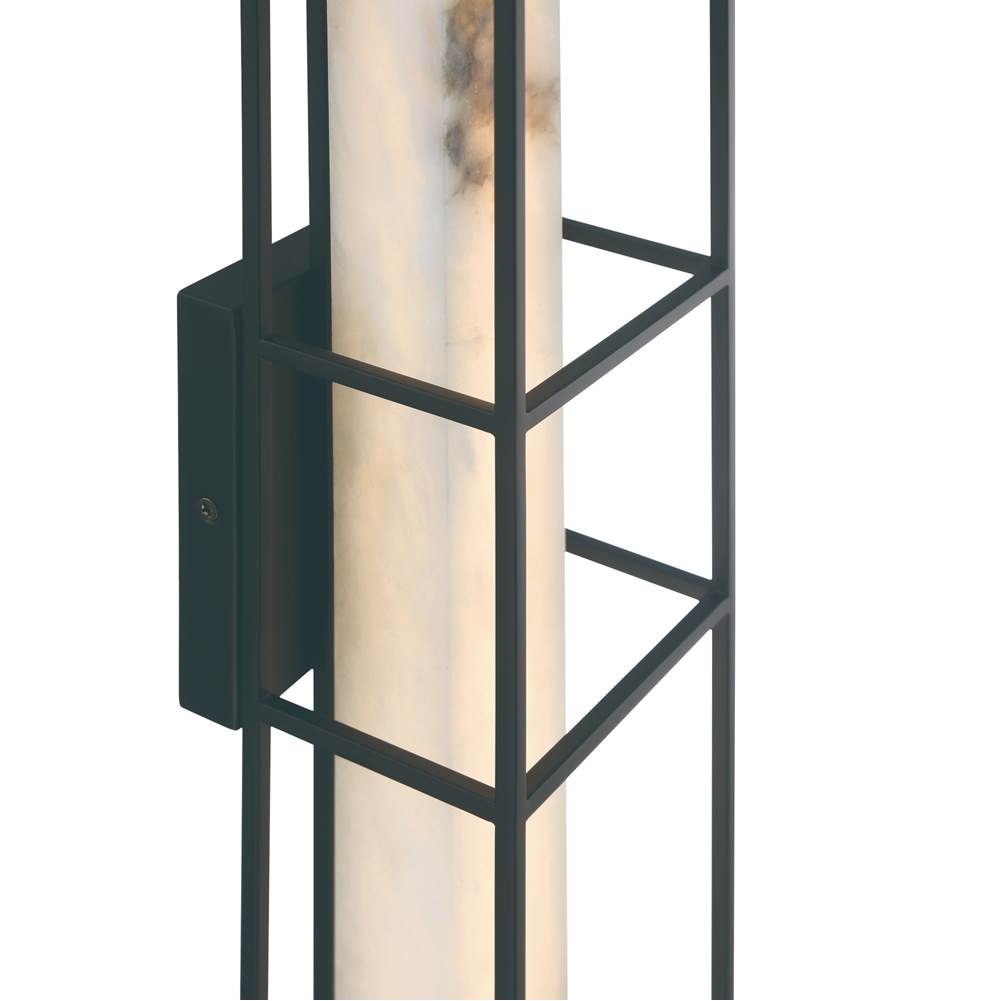 Eurofase 46837-011 Matte Black Blakley, Outdoor , 16'', Matte Black, Alabaster Image 5