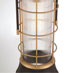 Eurofase 44266-011 Gold Black Mix Rivamar, Outdoor, 23'', Gold-black Mix, Clear Glass Image 2