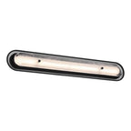 Eurofase 49445-015 Matte Black Tramore, Wall Sconce, 38'', Matte Black, Silver Glass Image 3