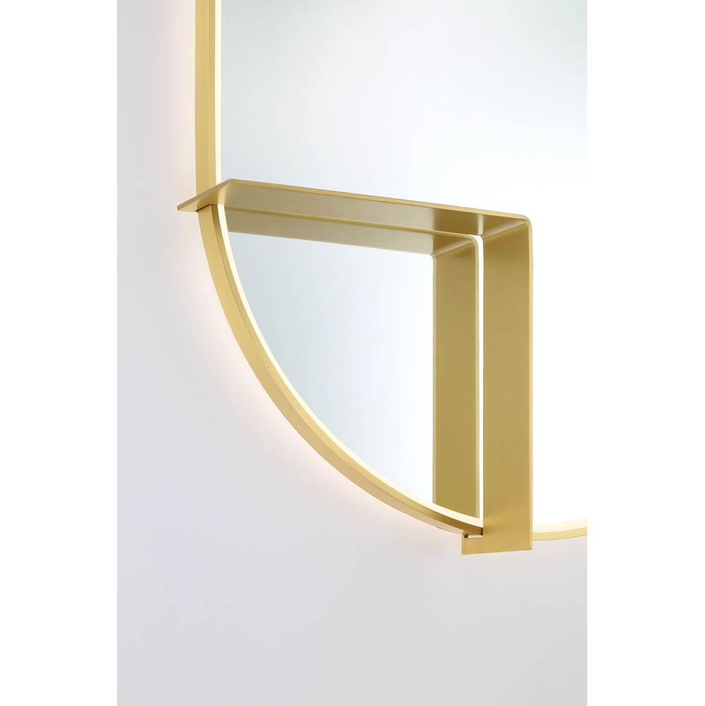 Eurofase Linden, Mirror , 24'' X 36'', Gold