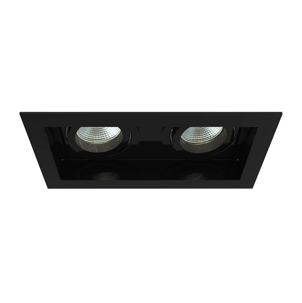 Eurofase Amigo 15w 2 Lights Trim Gimbal 3500k Black