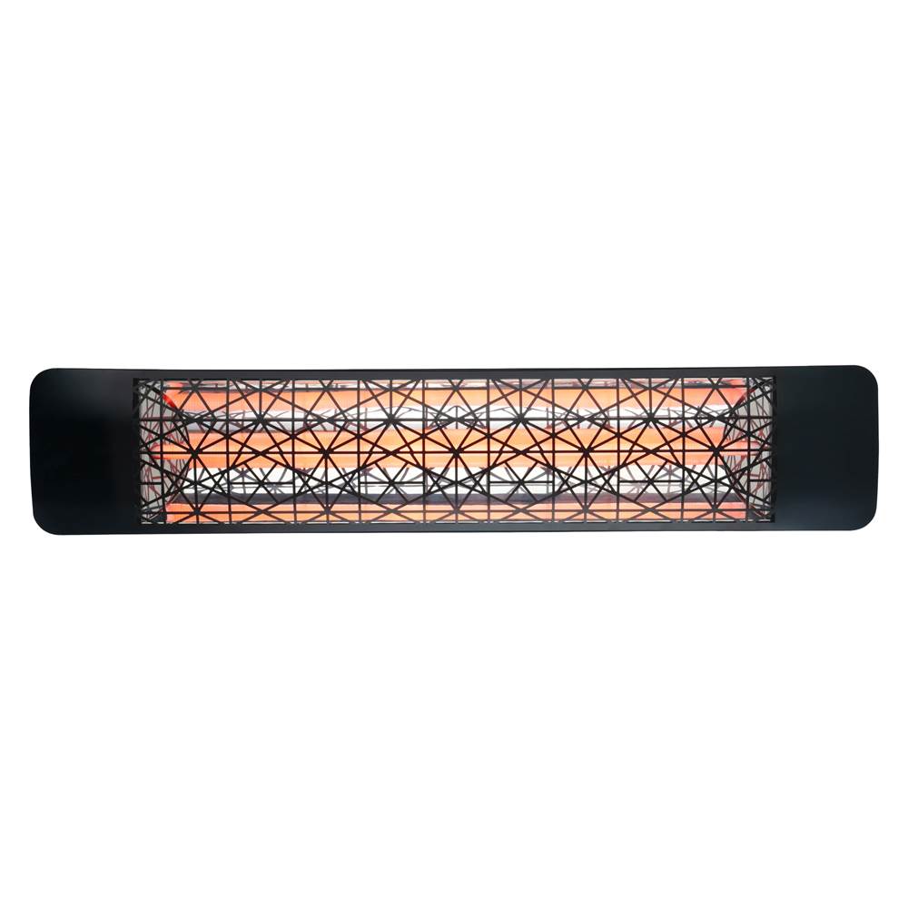 Eurofase EF25208B4 Black Eurofase Ef25208b4 Single Element 39 Inch 2500 Watt Electric Patio Heater Image 1