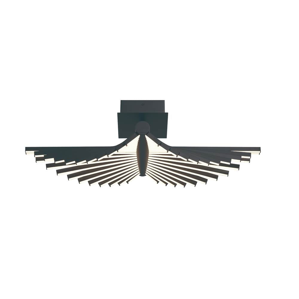 Eurofase 46897-015 Matte Black Seraph, Flush Mount , 25'', Matte Black Image 4