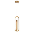 Eurofase 37038-021 Matte Gold Demark, Pendant , 22'', Matte Gold Image 1
