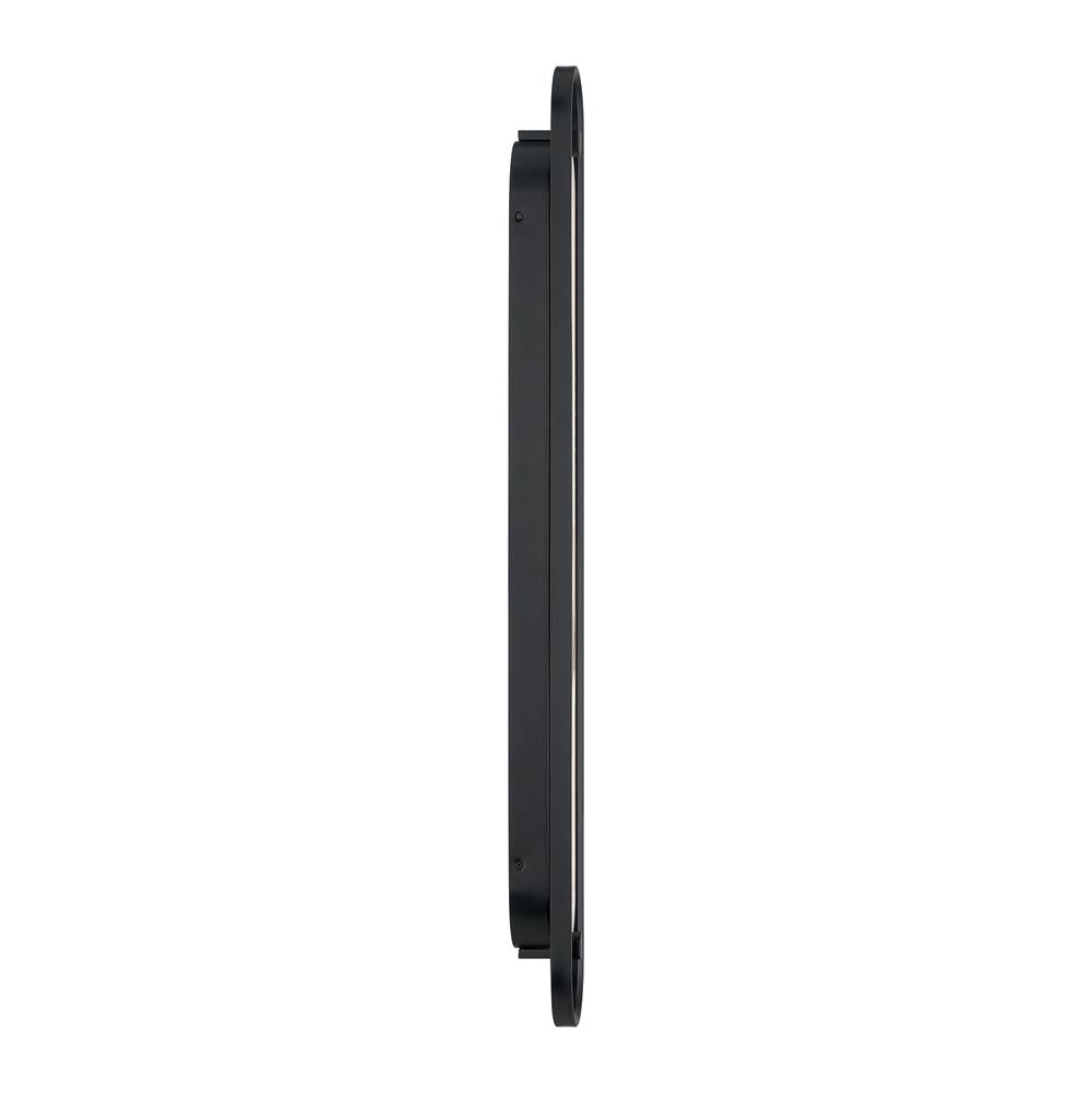 Eurofase 48956-024 Matte Black Noga, Vanity , 36'', Matte Black, Alabaster Image 4