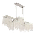 Eurofase 30005-013 Chrome Rossi, Chandelier , 10-light, 51'', Chrome Image 1