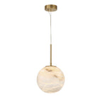 Eurofase 46766-014 Gold Kepler, Pendant , 12'', Gold, Alabaster Image 7