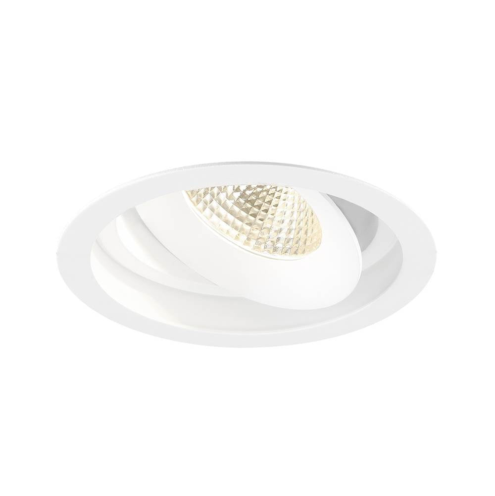 Eurofase Amigo 26w 1 Light Round Trim Gimbal 3000k White