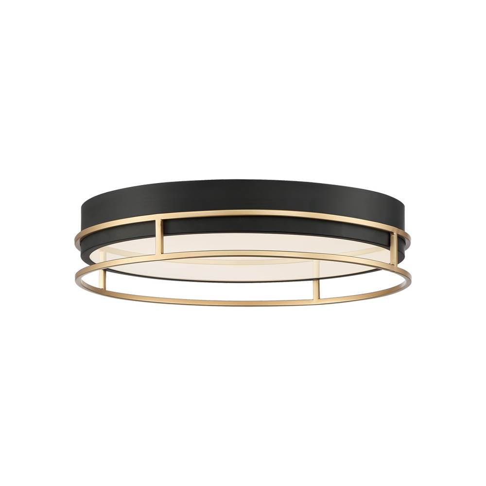 Eurofase Grafice, Flush Mount , 18'', Gold-black Mix
